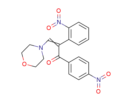 (E)-3-Morpholin-4-yl-2-(2-nitro-phenyl)-1-(4-nitro-phenyl)-propenone