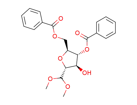 2,5-anhydro-4,6-di-O-benzoyl-L-mannose dimethyl acetal