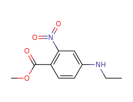 Benzoic acid, 4-(ethylamino)-2-nitro-, methyl ester