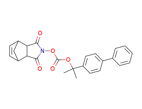 Carbonic acid 1-biphenyl-4-yl-1-methyl-ethyl ester 3,5-dioxo-4-aza-tricyclo[5.2.1.0<sup>2,6</sup>]dec-8-en-4-yl ester