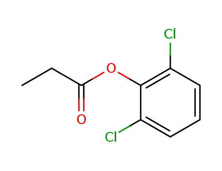 Molecular Structure of 86030-86-6 (propionic acid-(2,6-dichloro-phenyl ester))