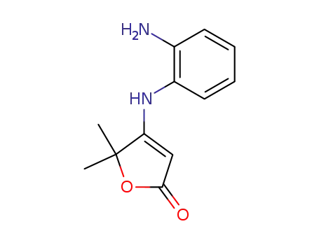 3-(2-aminoanilino)-4,4-dimethyl-2-buten-4-olide