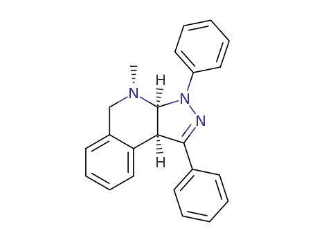(3aS,4S,9bS)-4-Methyl-1,3-diphenyl-3a,4,5,9b-tetrahydro-3H-pyrazolo[3,4-c]isoquinoline