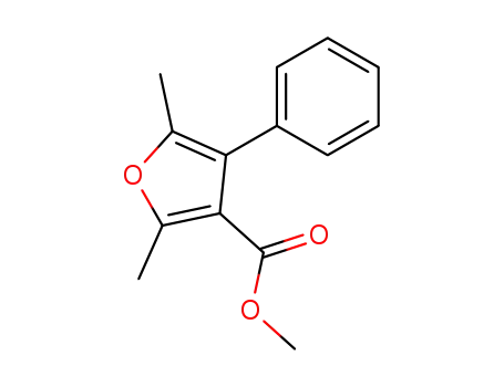 3-Furancarboxylic acid, 2,5-dimethyl-4-phenyl-, methyl ester