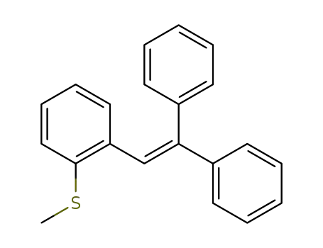 1,1'-{2-[2-(Methylsulfanyl)phenyl]ethene-1,1-diyl}dibenzene