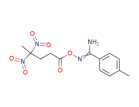 O-(4,4-Dinitropentanoyl)-4-methylbenzamidoxime