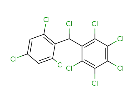 1,2,3,4,5-Pentachloro-6-[chloro(2,4,6-trichlorophenyl)methyl]benzene