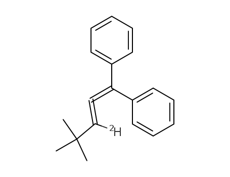 4,4-dimethyl-1,1-diphenyl-1,2-pentadiene-3-d<sub>1</sub>