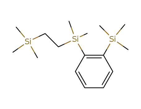 1-[Dimethyl-(2-trimethylsilanyl-ethyl)-silanyl]-2-trimethylsilanyl-benzene