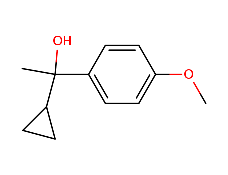 1-cyclopropyl-1-(4-methoxyphenyl)ethanol cas  62586-86-1