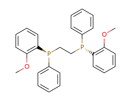 Molecular Structure of 63589-61-7 (1,2-BIS[(2-METHOXYPHENYL)PHENYLPHOSPHINO]ETHANE)