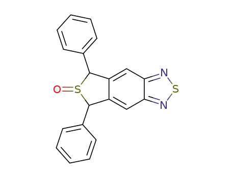 5,7-diphenyl-5<i>H</i>,7<i>H</i>-thieno[3',4':4,5]benzo[1,2-<i>c</i>][1,2,5]thiadiazole 6-oxide