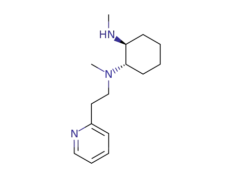 trans-(+/-)-N,N'-Dimethyl-N-<2-(2-pyridyl)ethyl>-1,2-cyclohexanediamine