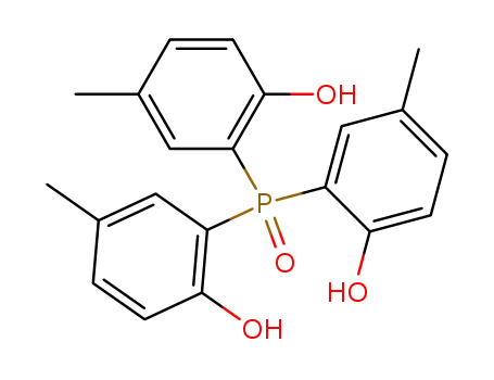 Molecular Structure of 112381-04-1 (Phenol, 2,2',2''-phosphinylidynetris[4-methyl-)