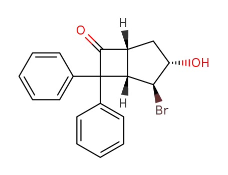 (1S,2S,3S,5R)-2-Bromo-3-hydroxy-7,7-diphenyl-bicyclo[3.2.0]heptan-6-one