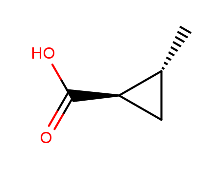 Cyclopropanecarboxylic acid, 2-methyl-, (1R,2R)-