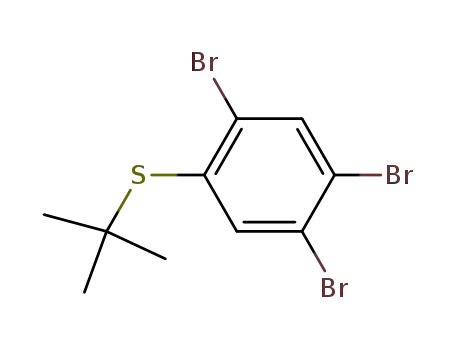 <i>tert</i>-butyl-(2,4,5-tribromo-phenyl)-sulfide