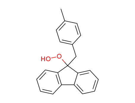 9-(4-methyl-benzyl)-fluoren-9-yl hydroperoxide