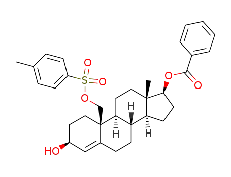 4-androstene-3β,17β,19-triol 17-benzoate 19-p-toluenesulfonate