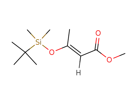 (E)-3-(tert-Butyl-dimethyl-silanyloxy)-but-2-enoic acid methyl ester
