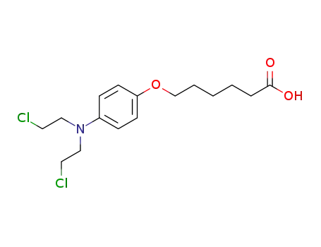 6-<4-<N,N-bis(2-chloroethyl)amino>phenoxy>hexanoic acid