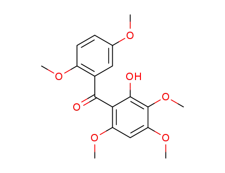 2-Hydroxy-2',3,4,5',6-pentamethoxybenzophenon