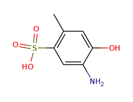 6-amino-m-cresol-4-sulphonic acid