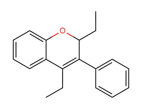 2H-1-Benzopyran, 2,4-diethyl-3-phenyl-