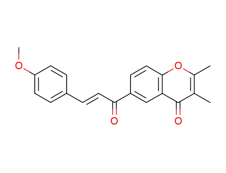 6-[(E)-3-(4-Methoxy-phenyl)-acryloyl]-2,3-dimethyl-chromen-4-one