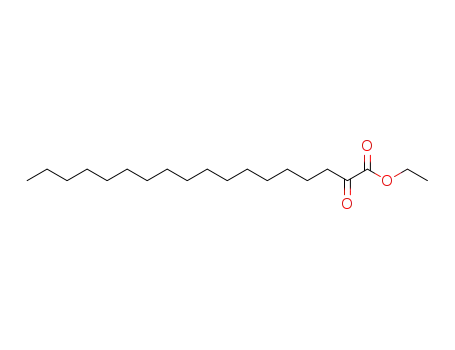 Molecular Structure of 111935-03-6 (Octadecanoic acid, 2-oxo-, ethyl ester)