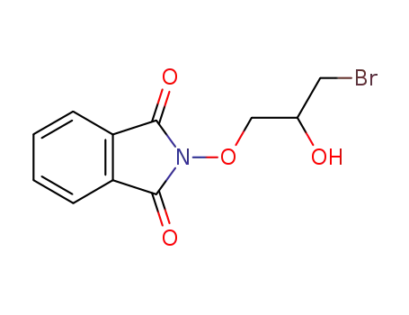 N-<(3-bromo-2-hydroxypropyl)oxy>phthalimide