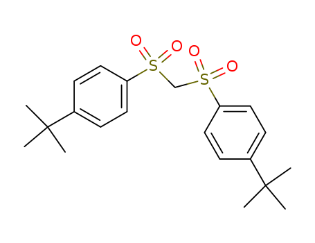 1-tert-butyl-4-[(4-tert-butylphenyl)sulfonylmethylsulfonyl]benzene cas  56255-65-3