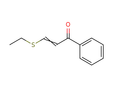 3-ethylsulfanyl-1-phenyl-propenone