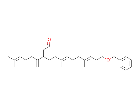 (6E,10E)-13-Benzyloxy-6,10-dimethyl-3-(5-methyl-1-methylene-hex-4-enyl)-trideca-6,10-dienal