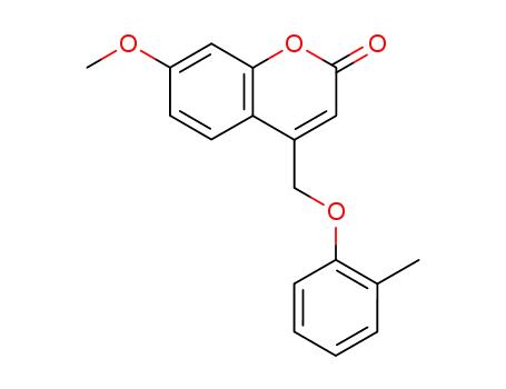 7-Methoxy-4-(o-tolyloxymethyl)coumarin