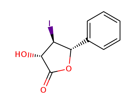 (2S,3R,4S)-2-hydroxy-3-iodo-4-phenyl-γ-butyrolactone