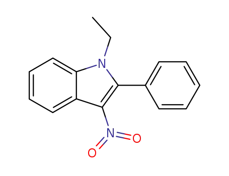 1-ethyl-2-phenyl-3-nitroindole