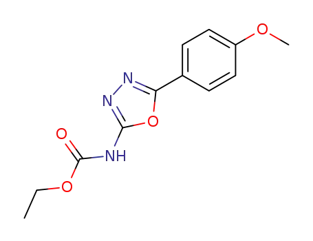 Carbamic acid, [5-(4-methoxyphenyl)-1,3,4-oxadiazol-2-yl]-, ethyl ester