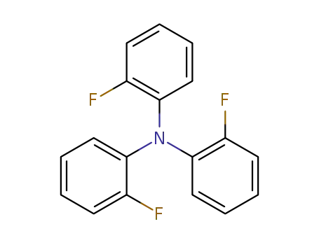 Molecular Structure of 88288-15-7 (Benzenamine, 2-fluoro-N,N-bis(2-fluorophenyl)-)