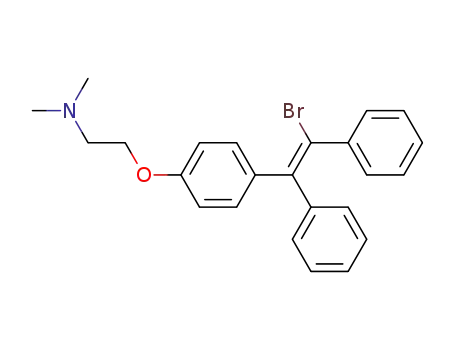 Ethanamine, 2-(4-(2-bromo-1,2-diphenylethenyl)phenoxy)-N,N-dimethyl-, (Z)-