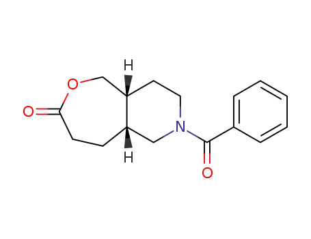 Oxepino[4,3-c]pyridin-7(2H)-one, 2-benzoyloctahydro-, cis-