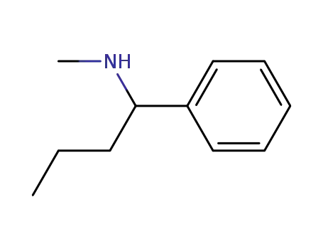 Molecular Structure of 100054-18-0 (N-METHYL-1-PHENYLBUTAN-1-AMINE)