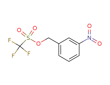 Molecular Structure of 114533-07-2 (Methanesulfonic acid, trifluoro-, (3-nitrophenyl)methyl ester)