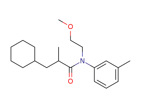 3-Cyclohexyl-N-(2-methoxy-ethyl)-2-methyl-N-m-tolyl-propionamide