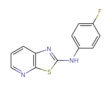 Thiazolo[5,4-b]pyridin-2-amine, N-(4-fluorophenyl)-