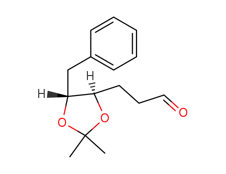 3-((4R,5R)-5-Benzyl-2,2-dimethyl-[1,3]dioxolan-4-yl)-propionaldehyde