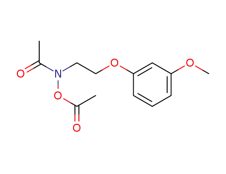Acetamide, N-(acetyloxy)-N-[2-(3-methoxyphenoxy)ethyl]-