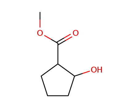 Molecular Structure of 90085-05-5 (Methyl 2-Hydroxycyclopentylcarboxylate)