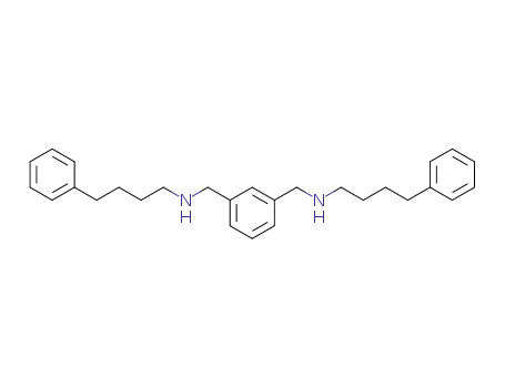 Molecular Structure of 111182-08-2 (N,N'-Bis-(4-phenylbutyl)-benzol-1,3-dimethanamin)