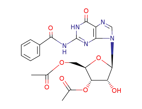 Guanosine, N-benzoyl-, 3',5'-diacetate